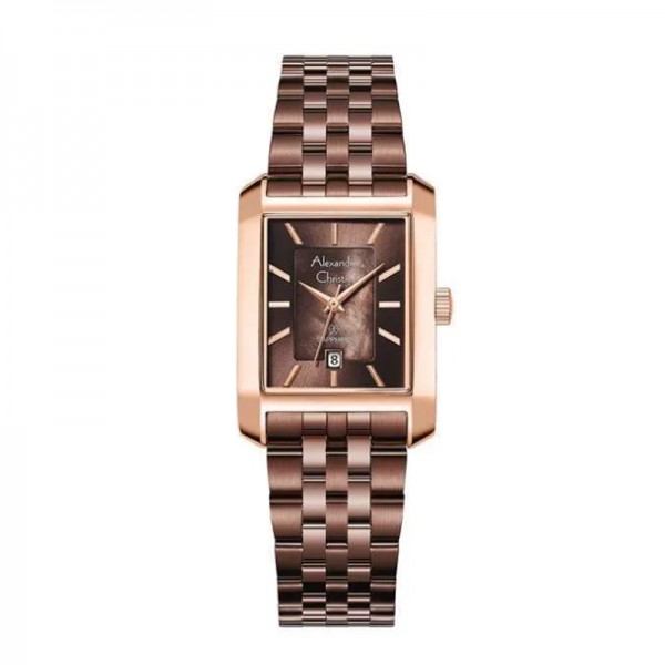 Alexandre Christie AC 8706 Rosegold Brown Lady LDBROMO Alexandre Christie AC 8706 Rosegold Brown Lady LDBROMO